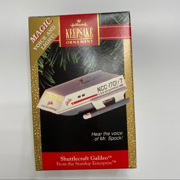 Hallmark Other - Hallmark Shuttlecraft Galileo Ornament